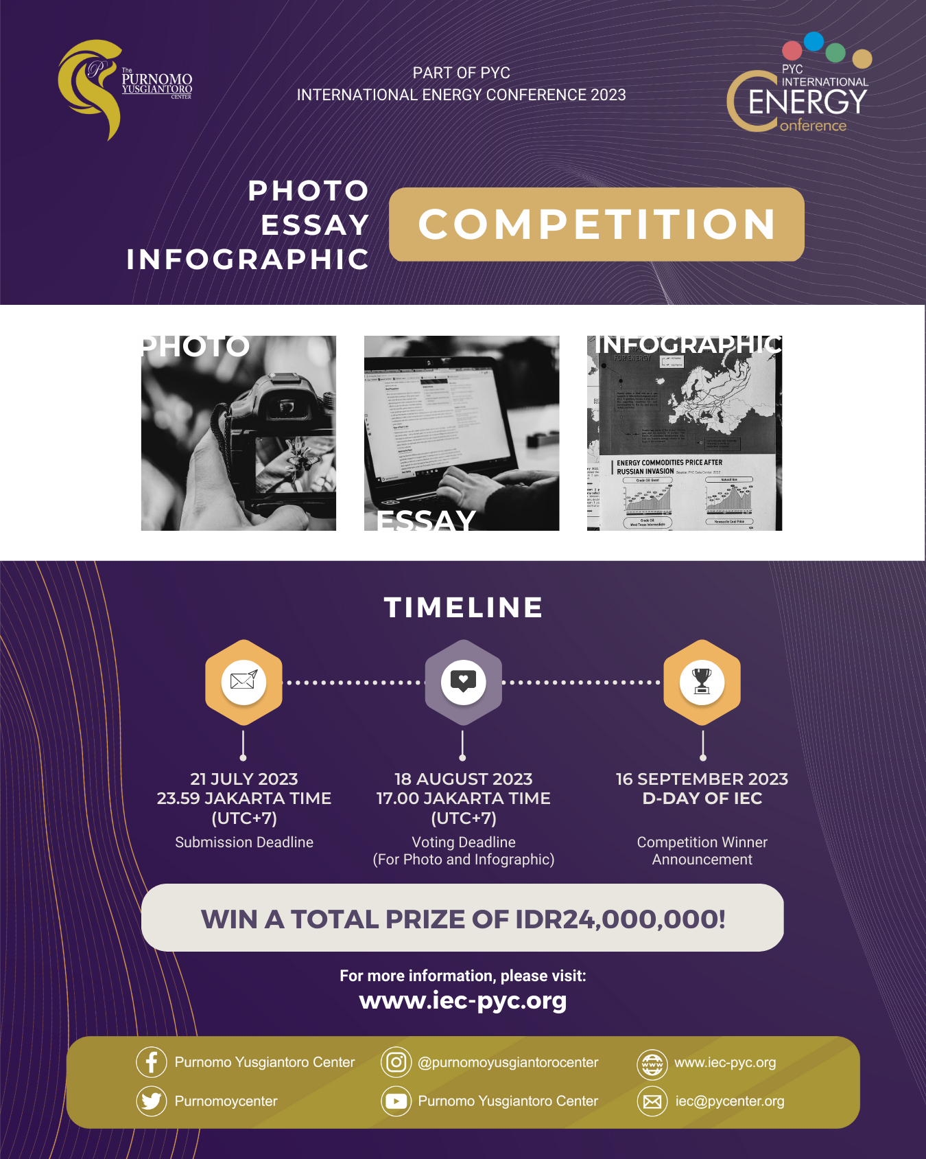 Photo, Essay, Infographic Competition 2023